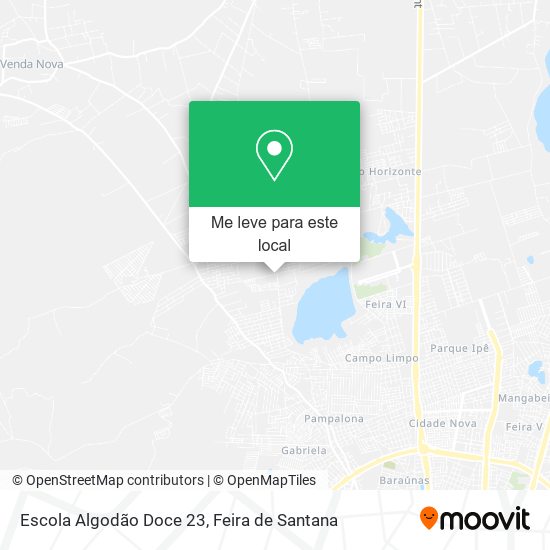 Escola Algodão Doce 23 mapa