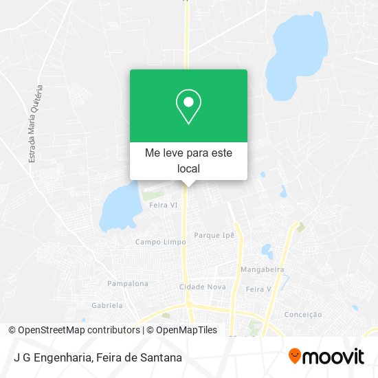 J G Engenharia mapa