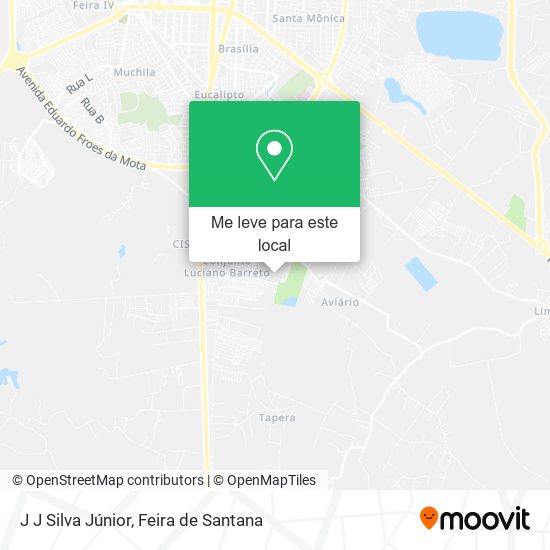 J J Silva Júnior mapa