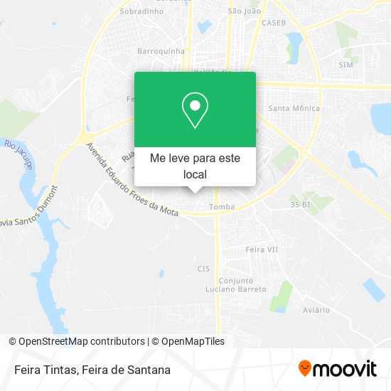 Feira Tintas mapa