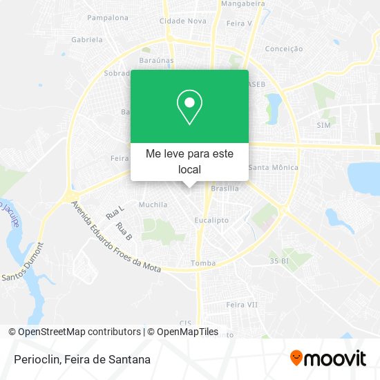 Perioclin mapa