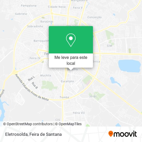 Eletrosolda mapa