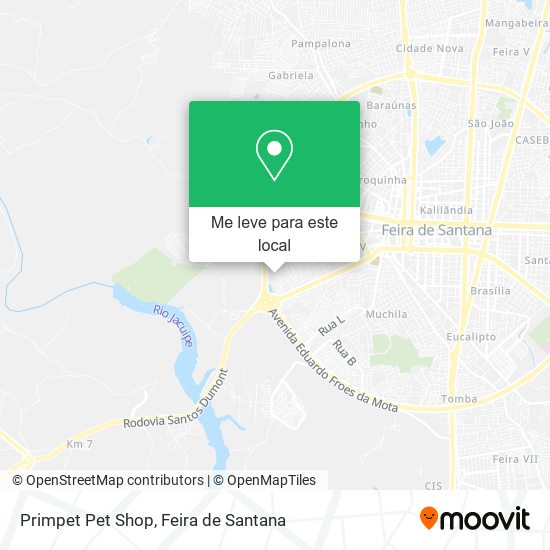 Primpet Pet Shop mapa