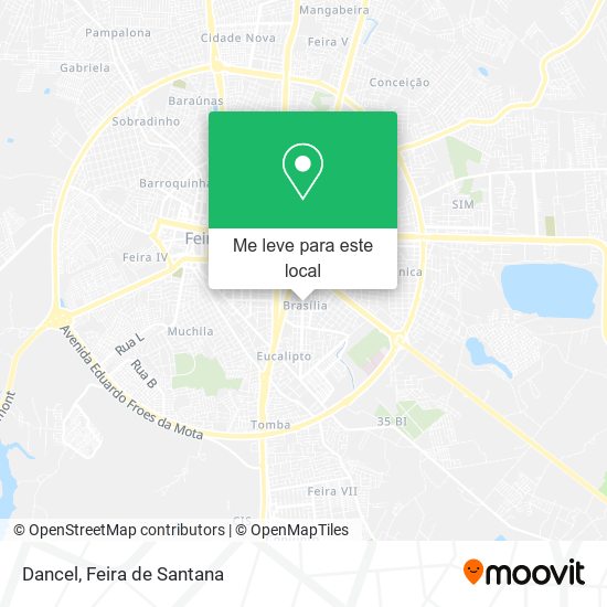 Dancel mapa