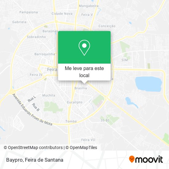Baypro mapa