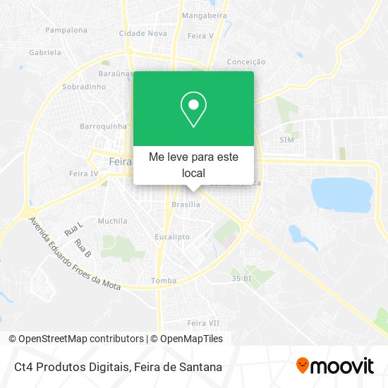 Ct4 Produtos Digitais mapa