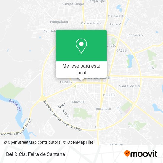 Del & Cia mapa
