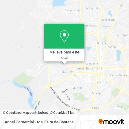 Angel Comercial Ltda mapa