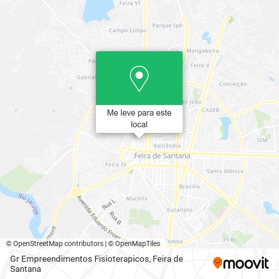 Gr Empreendimentos Fisioterapicos mapa