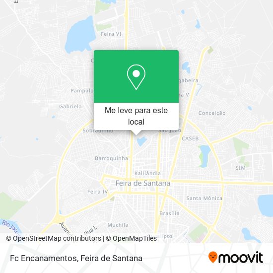 Fc Encanamentos mapa