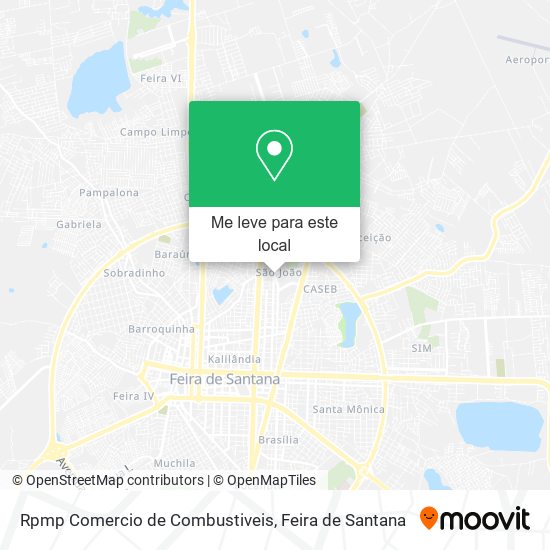 Rpmp Comercio de Combustiveis mapa