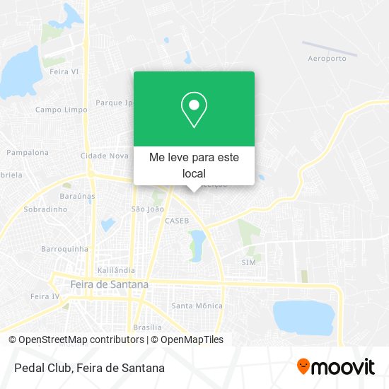 Pedal Club mapa
