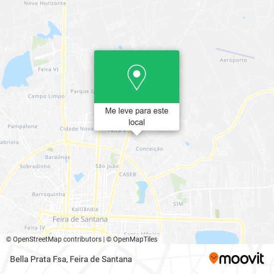 Bella Prata Fsa mapa