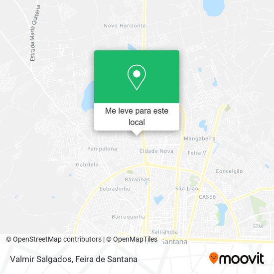 Valmir Salgados mapa