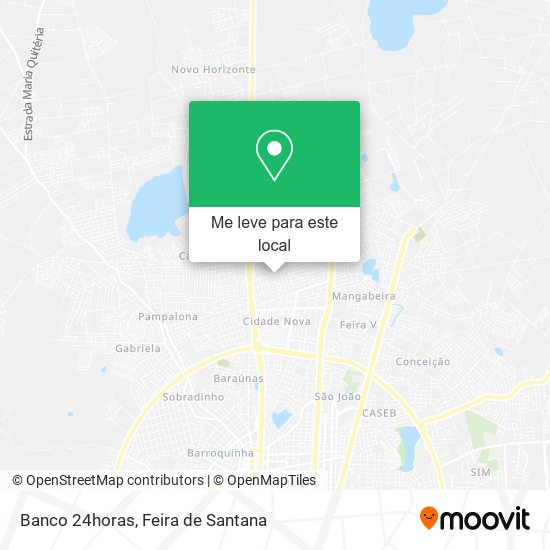 Banco 24horas mapa