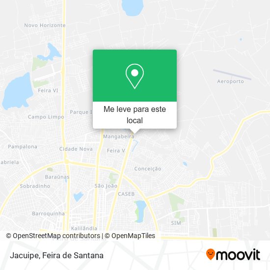 Jacuipe mapa
