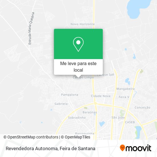 Revendedora Autonoma mapa