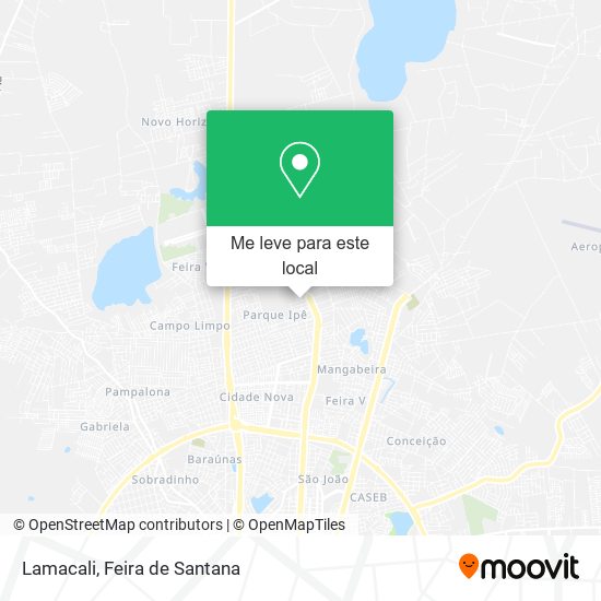 Lamacali mapa