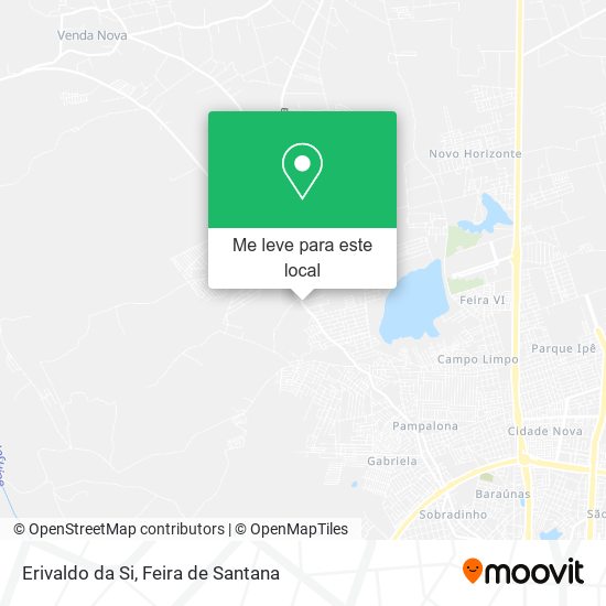 Erivaldo da Si mapa