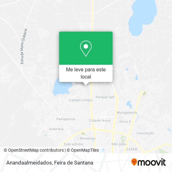 Anandaalmeidados mapa