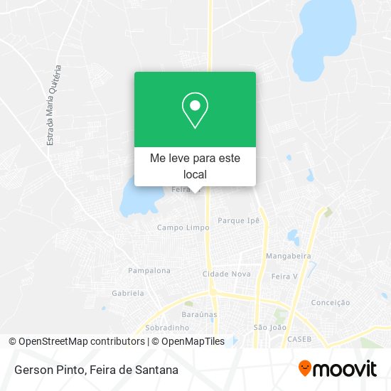Gerson Pinto mapa