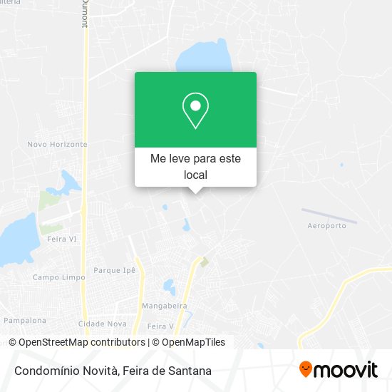 Condomínio Novità mapa