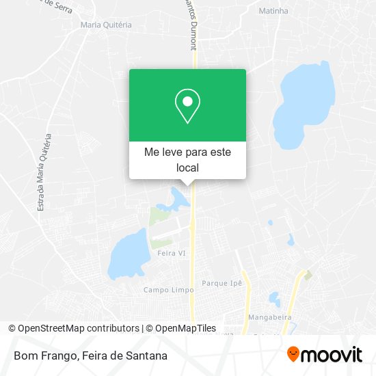 Bom Frango mapa