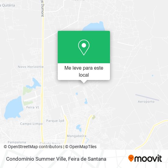 Condomínio Summer Ville mapa