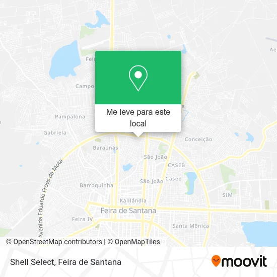 Shell Select mapa
