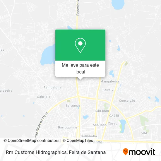 Rm Customs Hidrographics mapa