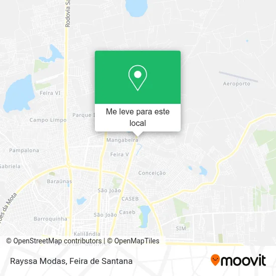 Rayssa Modas mapa