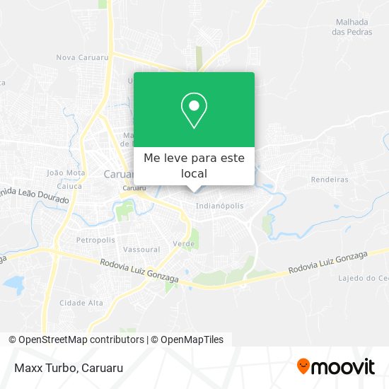 Maxx Turbo mapa