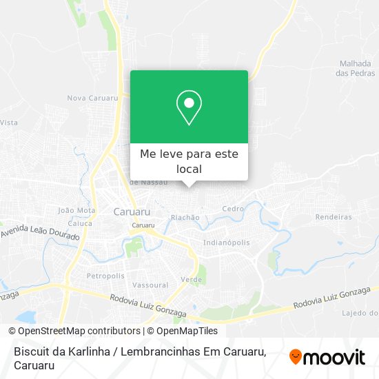 Biscuit da Karlinha / Lembrancinhas Em Caruaru mapa