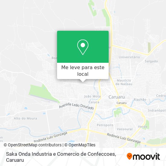 Saka Onda Industria e Comercio de Confeccoes mapa