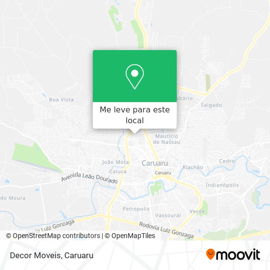 Decor Moveis mapa