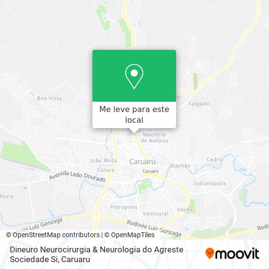 Dineuro Neurocirurgia & Neurologia do Agreste Sociedade Si mapa