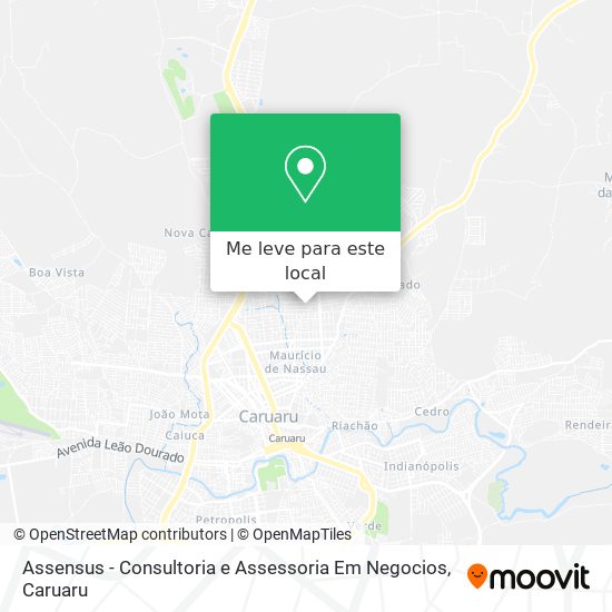 Assensus - Consultoria e Assessoria Em Negocios mapa