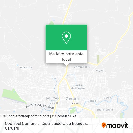Codisbel Comercial Distribuidora de Bebidas mapa