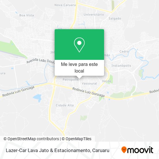 Lazer-Car Lava Jato & Estacionamento mapa