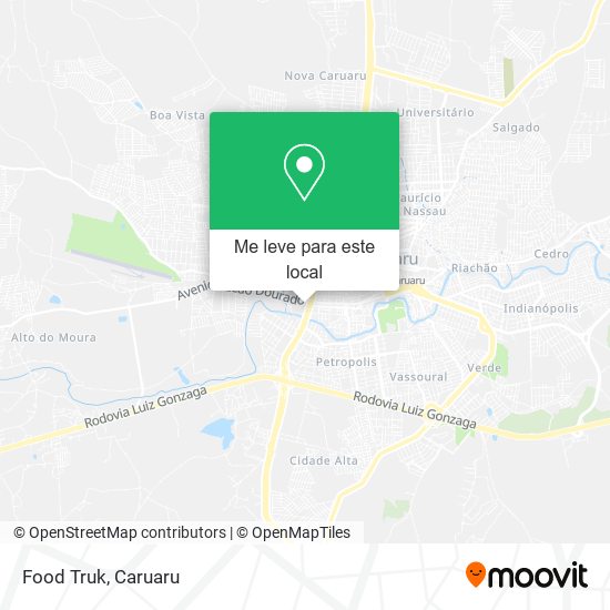 Food Truk mapa