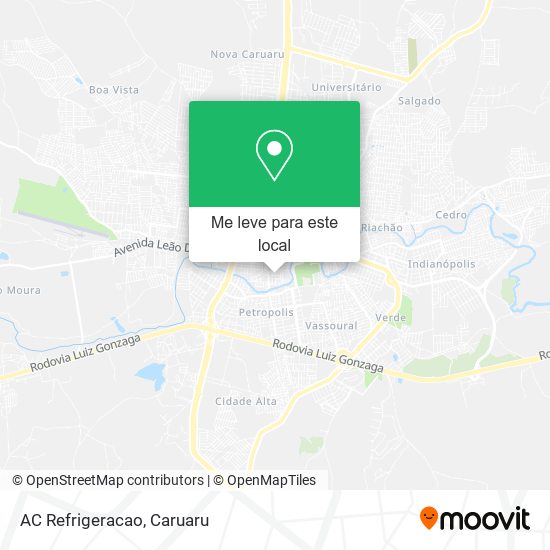 AC Refrigeracao mapa