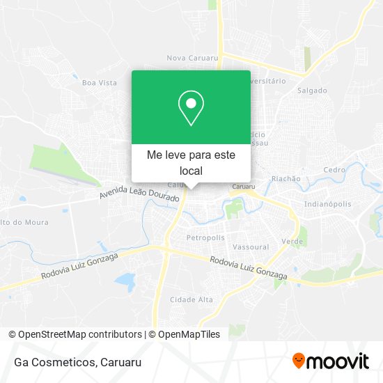 Ga Cosmeticos mapa