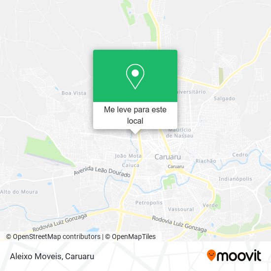 Aleixo Moveis mapa