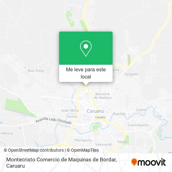 Montecristo Comercio de Maquinas de Bordar mapa