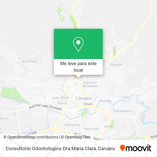 Consultorio Odontologico Dra Maria Clara mapa