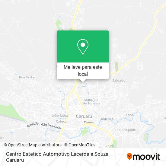 Centro Estetico Automotivo Lacerda e Souza mapa