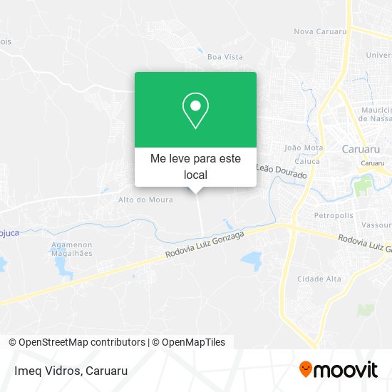 Imeq Vidros mapa