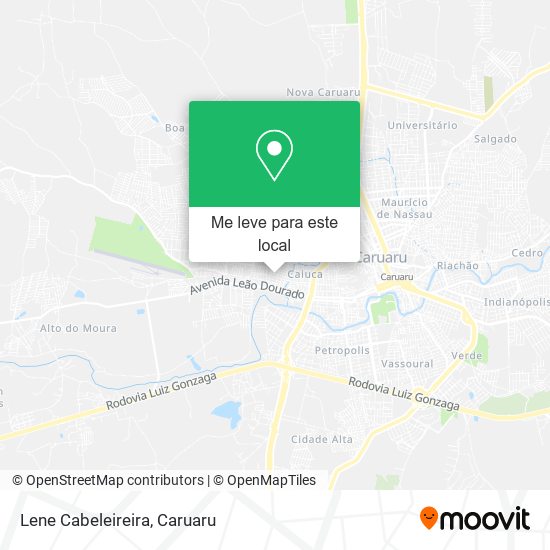 Lene Cabeleireira mapa