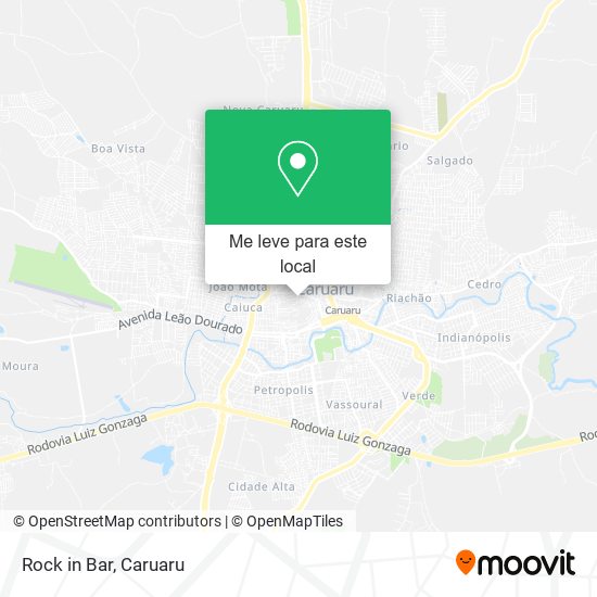 Rock in Bar mapa
