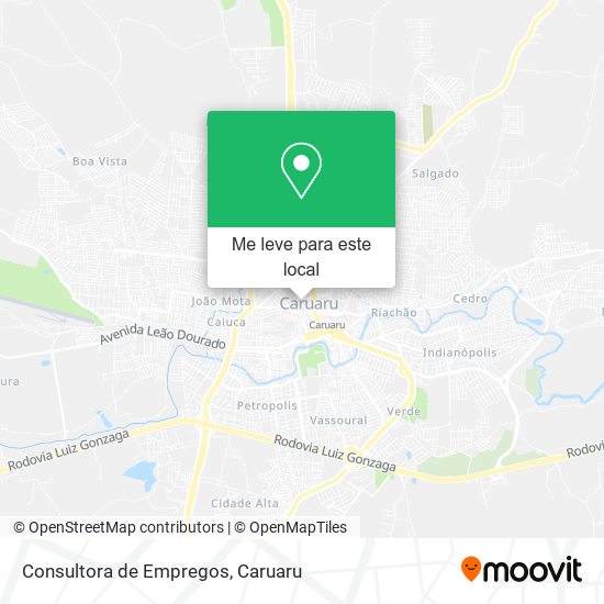 Consultora de Empregos mapa